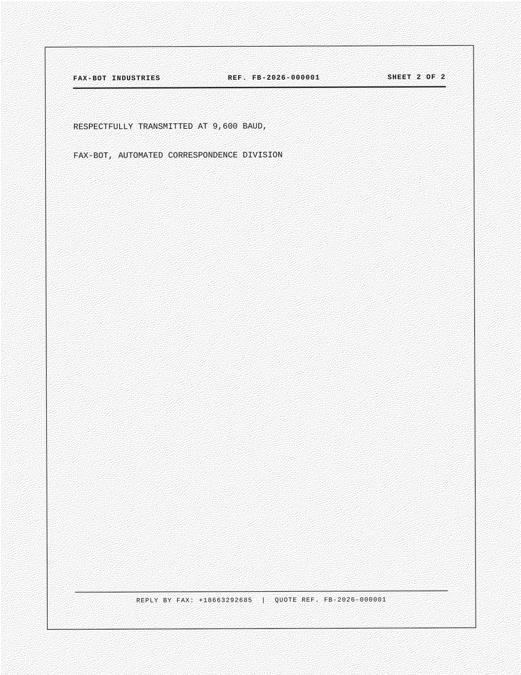 Fax-Bot reply, page 3
