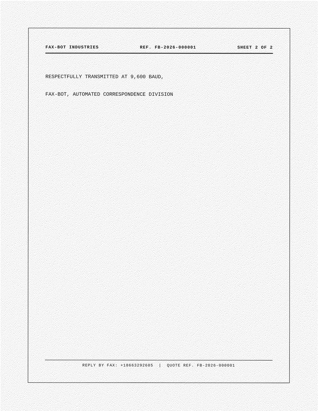 Fax-Bot reply, page 3