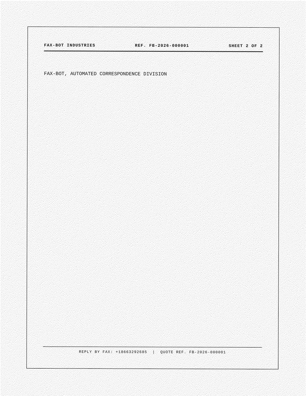 Fax-Bot reply, page 3