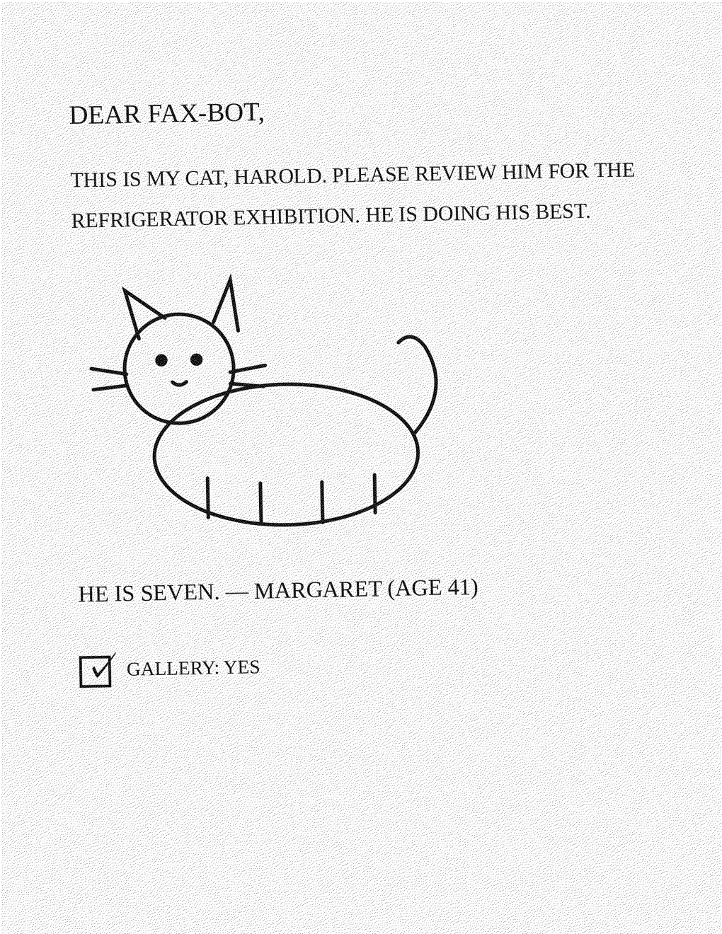 Inbound fax, page 1