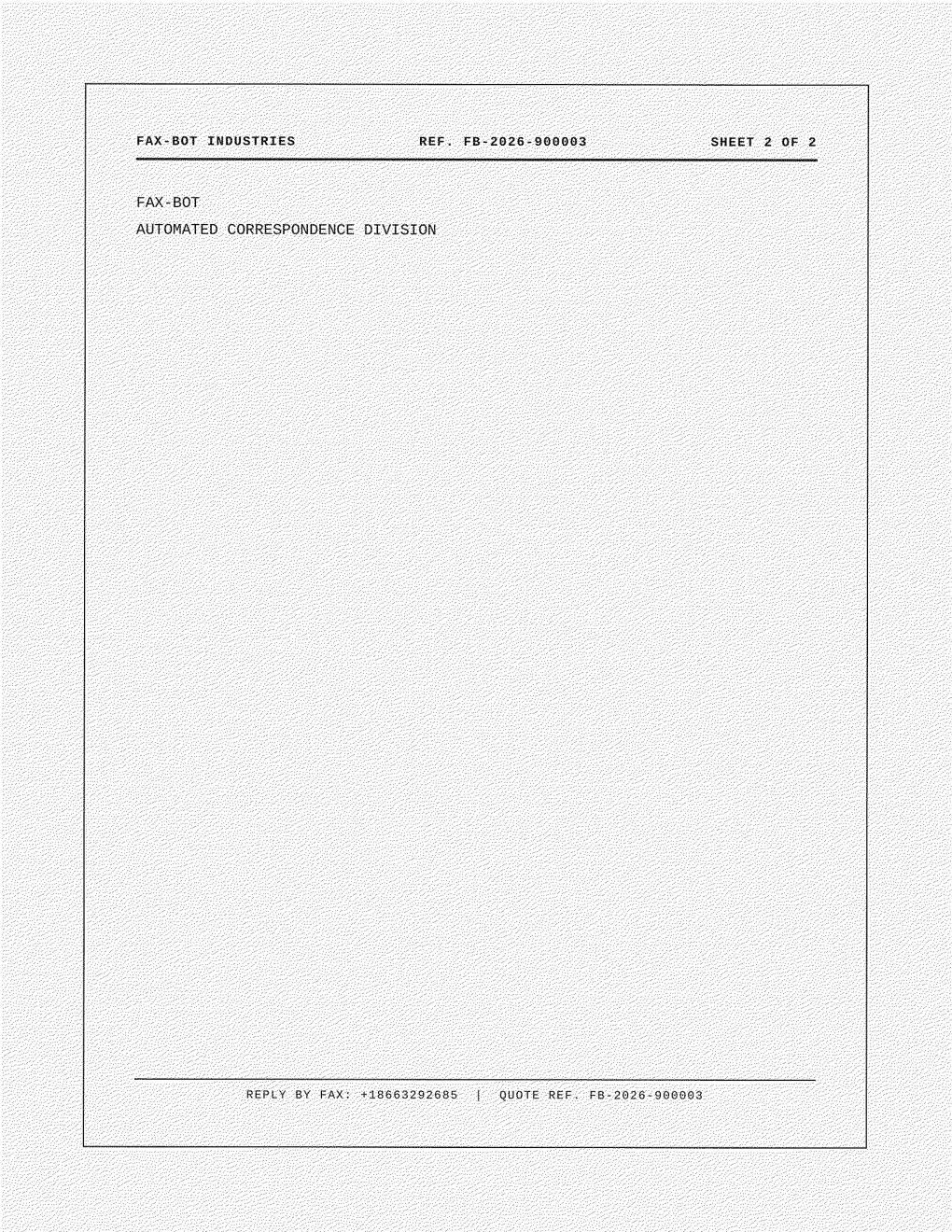 Fax-Bot reply, page 3